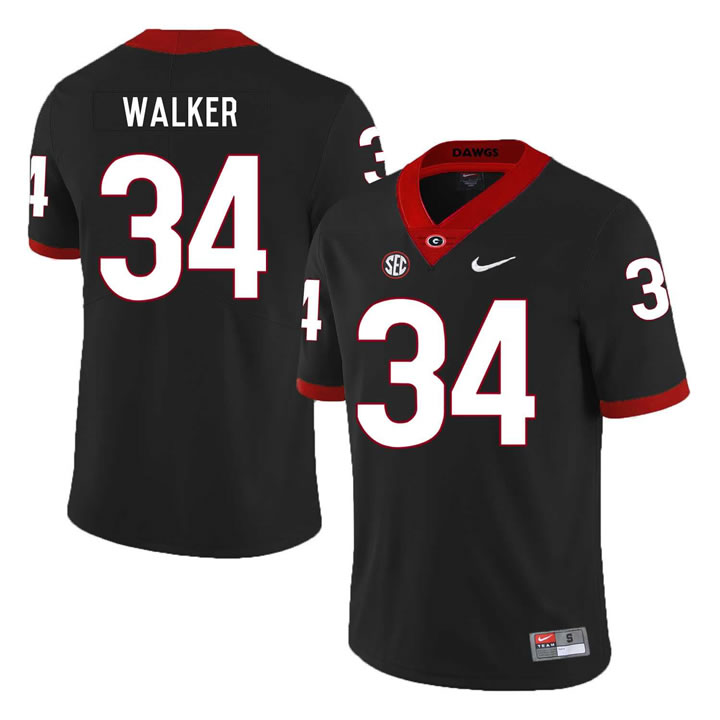 Georgia Bulldogs 34 Herchel Walker Black Nike College Football Jersey Dzhi,We sell and wholesale Georgia Bulldogs 34 Herchel Walker Black Nike College Football Jersey Dzhi on line form chian!